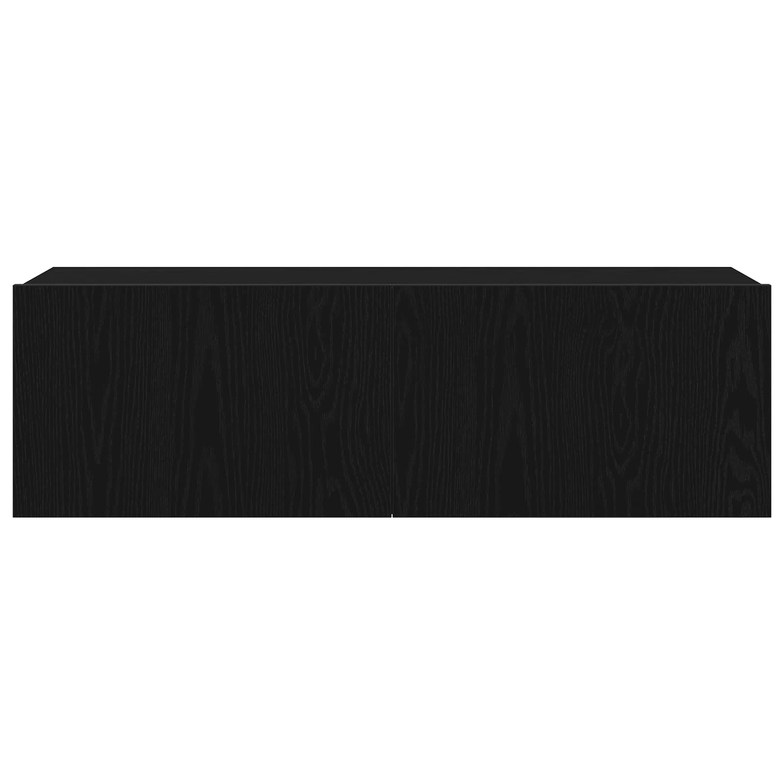 Σετ επίπλου τηλεόρασης 7 pcs Μαύρη Οξυά 100 x 30 x 30 cm - Pakobazaar