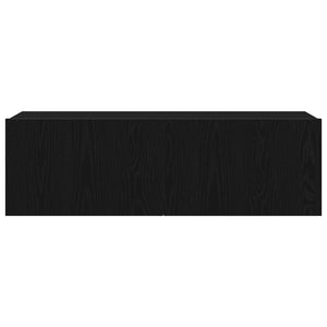 Σετ επίπλου τηλεόρασης 7 pcs Μαύρη Οξυά 100 x 30 x 30 cm - Pakobazaar