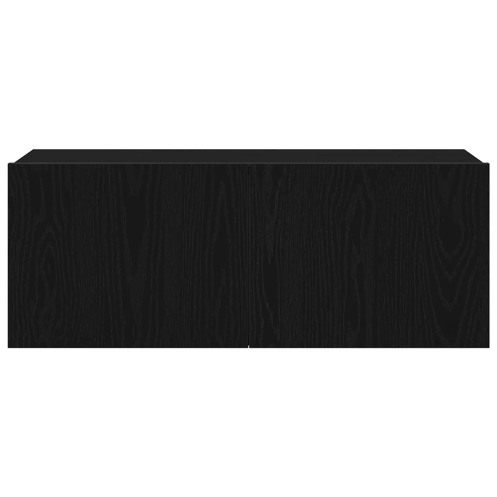 Σετ επίπλου τηλεόρασης 7 pcs Μαύρη Οξυά 100 x 30 x 30 cm - Pakobazaar