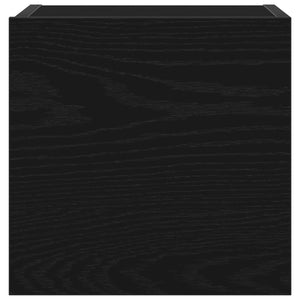 Σετ επίπλου τηλεόρασης 7 pcs Μαύρη Οξυά 100 x 30 x 30 cm - Pakobazaar