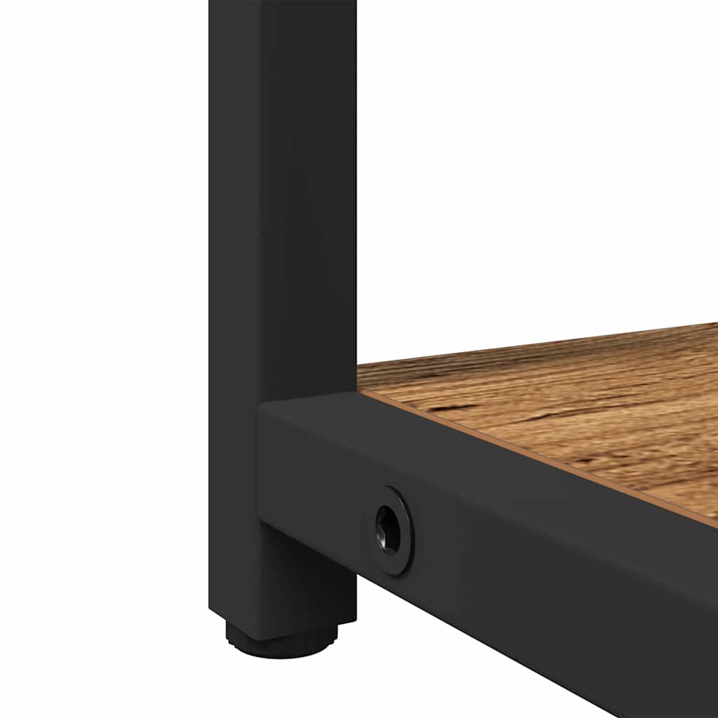 Σετ Επίπλων Μπάνιου με ράφι 3 pcs Παλιό Ξύλο Επεξεργασμένο ξύλο