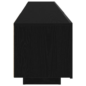 Σετ επίπλου τηλεόρασης Επιτοίχιο 2 pcs Μαύρο 180 x 35 x 40 εκ - Pakobazaar