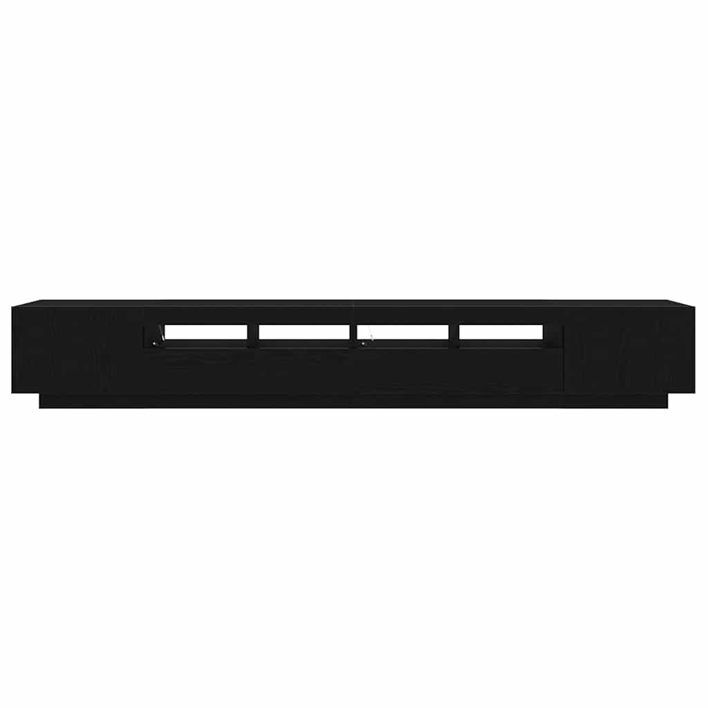 Σετ επίπλου τηλεόρασης Επιτοίχιο 3 pcs Μαύρο 260 x 35 x 40 εκ - Pakobazaar
