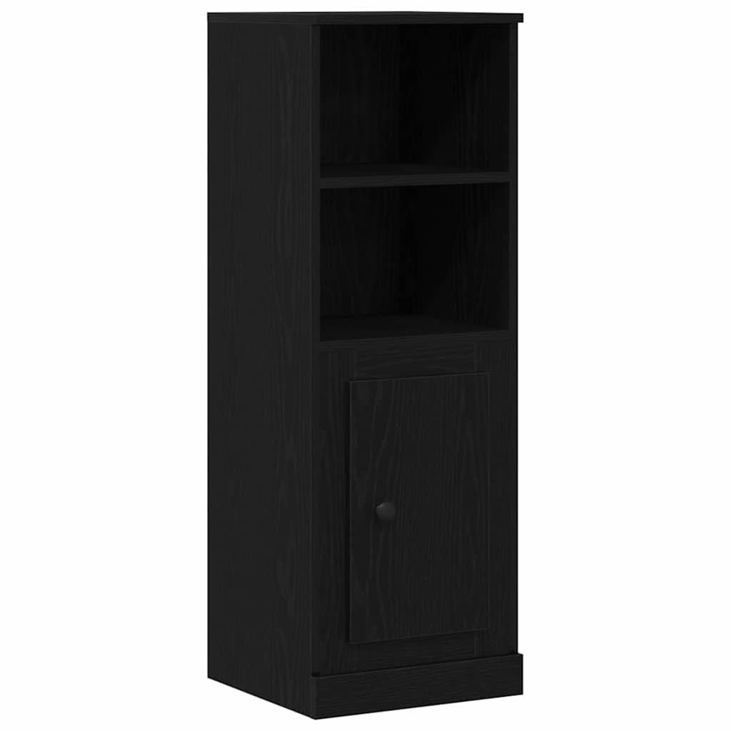 Highboard Μαύρη Οξυά 132 x 35,5 x 103,5 εκ. Επεξεργασμένο ξύλο - Pakobazaar