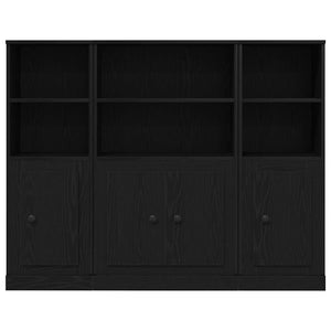 Highboard Μαύρη Οξυά 132 x 35,5 x 103,5 εκ. Επεξεργασμένο ξύλο - Pakobazaar