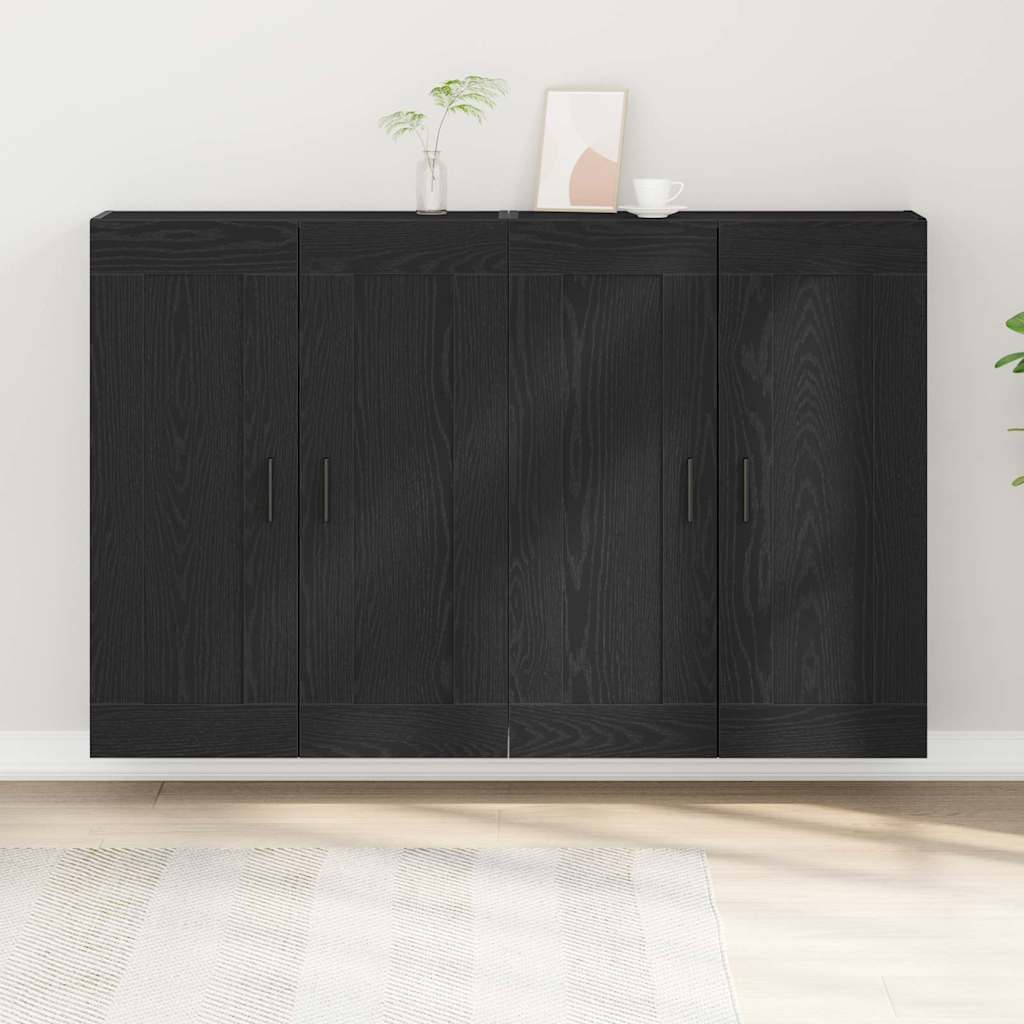 Ντουλάπα τοίχου Επιτοίχιο 2 pcs Artisan Oak 69,5 x 34 x 90 εκ.
