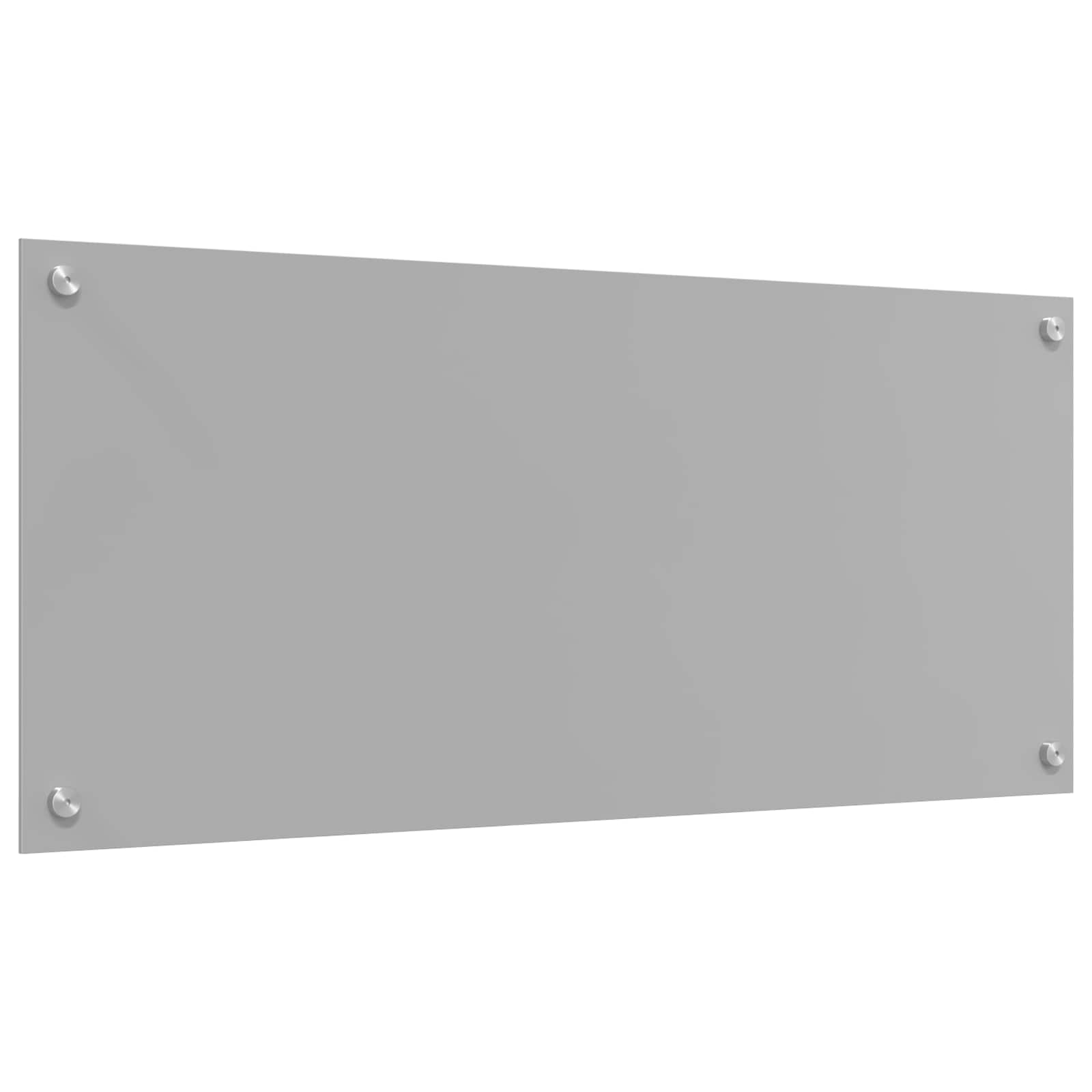 Πίσω Πάνελ Κουζίνας Ανοιχτό γκρι 90 x 40 cm σκληρυμένο γυαλί - Pakobazaar