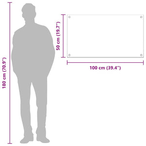 Πλάτη κουζίνας Ανοιχτό γκρι 100 x 50 cm σκληρυμένο γυαλί - Pakobazaar
