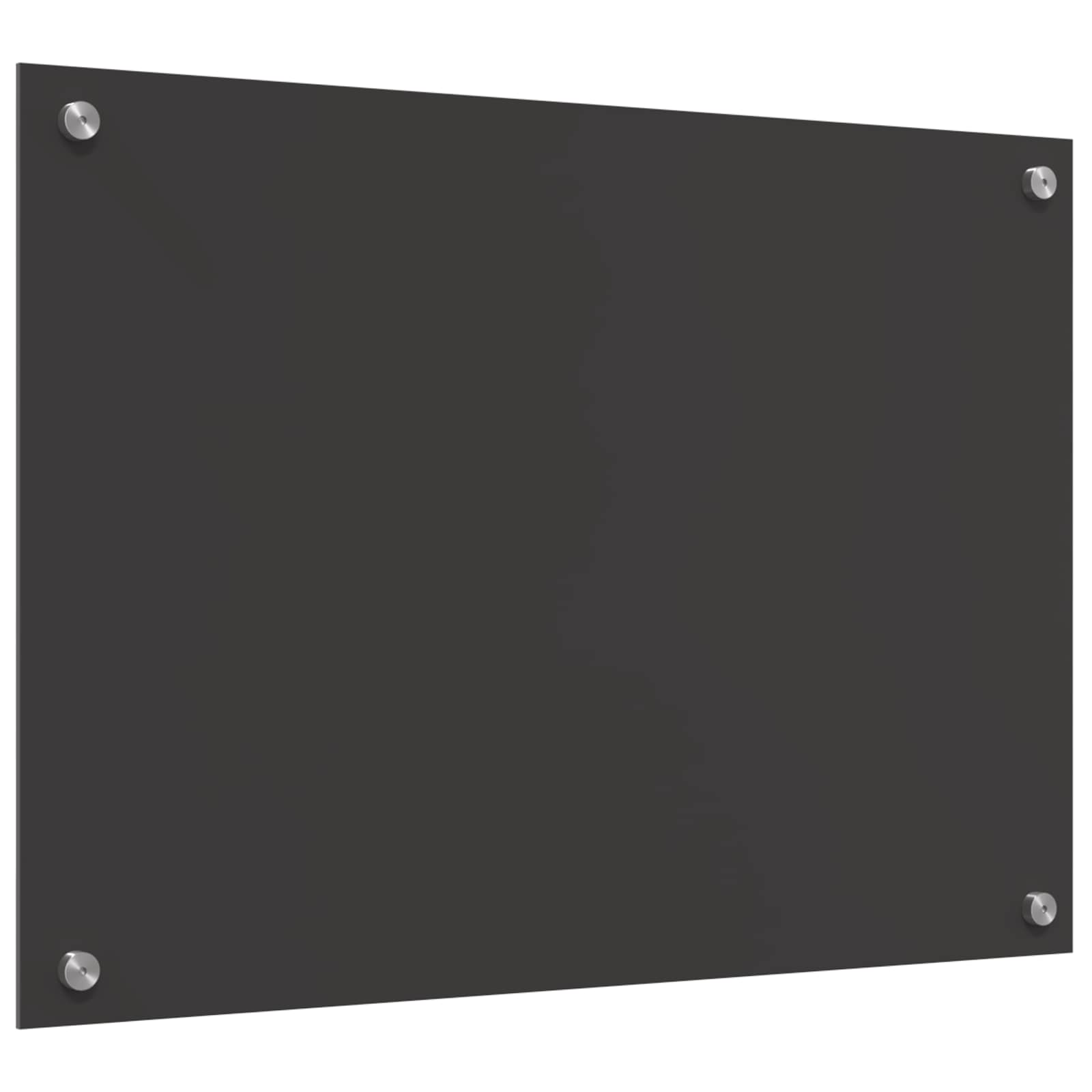 Πλάτη κουζίνας Σκούρο Γκρι 70 x 50 cm σκληρυμένο γυαλί - Pakobazaar