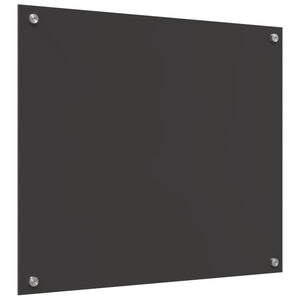 Πλάτη κουζίνας Σκούρο Γκρι 70 x 60 cm σκληρυμένο γυαλί - Pakobazaar