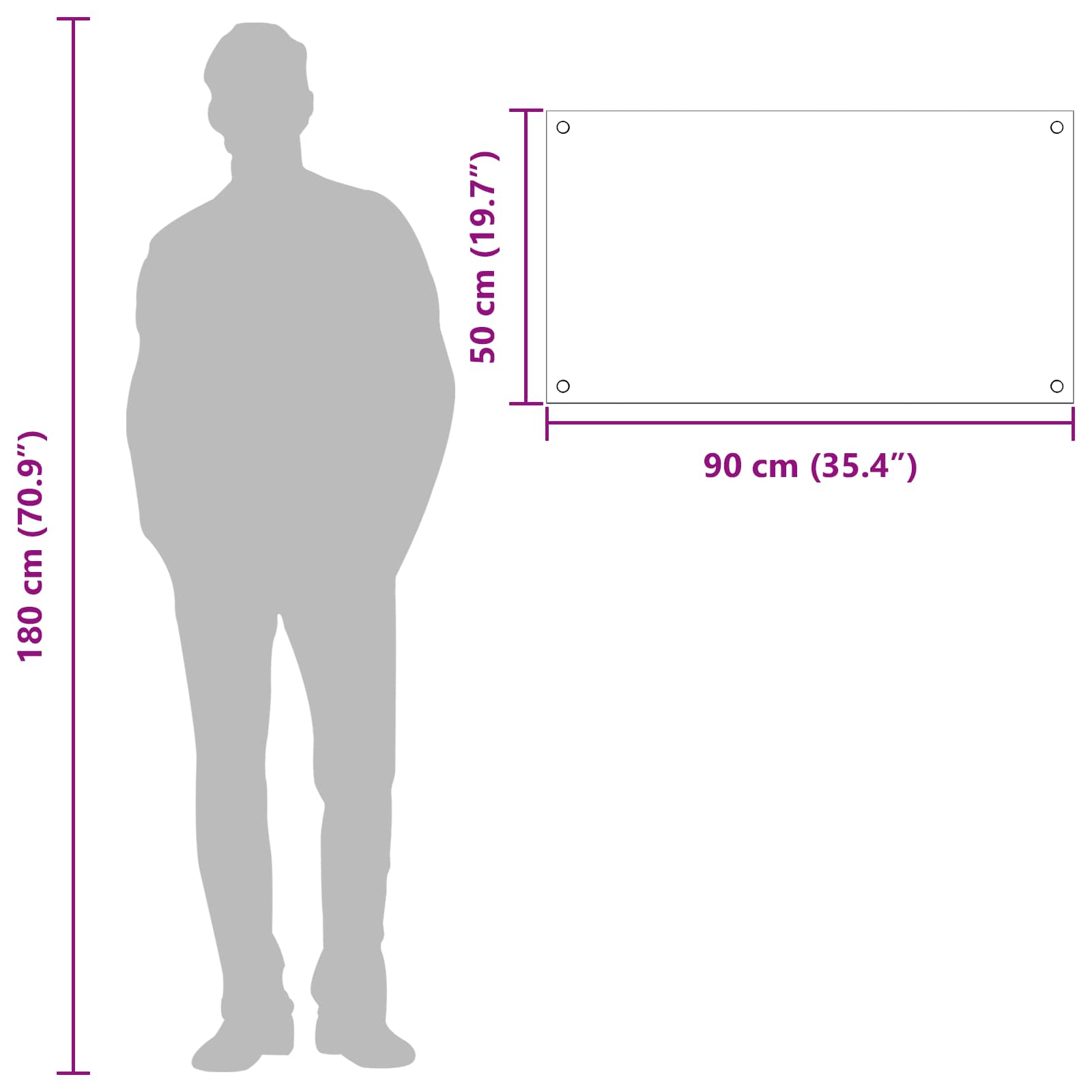 Πίσω Πάνελ Κουζίνας Σκούρο Γκρι 90 x 50 cm σκληρυμένο γυαλί - Pakobazaar
