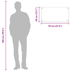 Πλάτη κουζίνας Κίτρινο 70 x 40 cm σκληρυμένο γυαλί