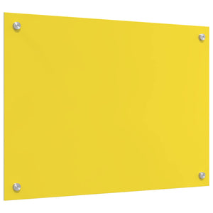 Πλάτη κουζίνας Κίτρινο 70 x 50 cm σκληρυμένο γυαλί - Pakobazaar