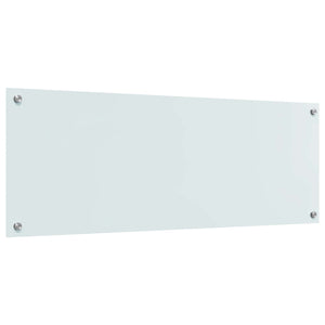 Πίσω Πάνελ Κουζίνας Λευκό 110 x 40 cm σκληρυμένο γυαλί - Pakobazaar