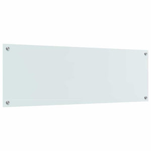 Πίσω Πάνελ Κουζίνας Λευκό 120 x 40 cm σκληρυμένο γυαλί - Pakobazaar