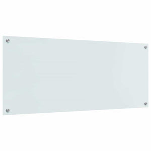 Πλάτη κουζίνας Λευκό 120 x 50 cm σκληρυμένο γυαλί - Pakobazaar