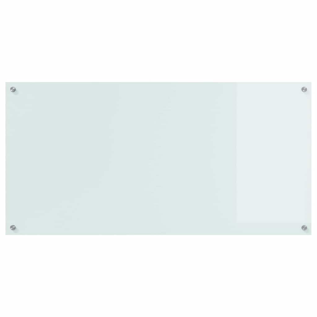 Πλάτη κουζίνας Λευκό 120 x 60 cm σκληρυμένο γυαλί