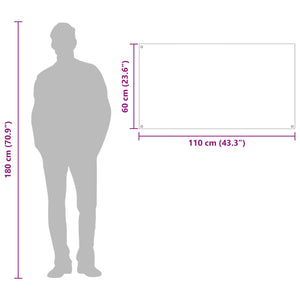 Πλάτη κουζίνας Διαφανές 110 x 60 cm σκληρυμένο γυαλί - Pakobazaar