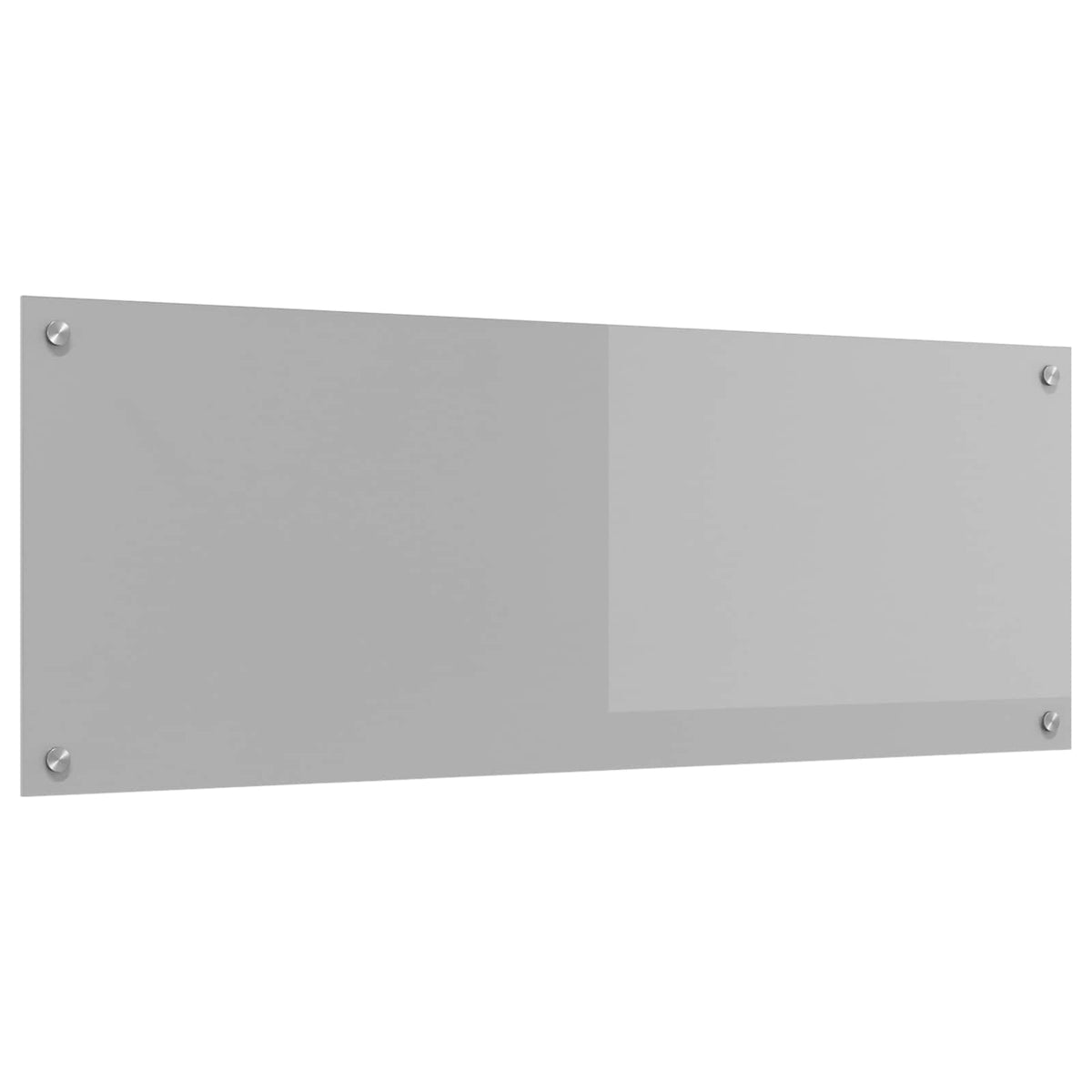 Πλάτη κουζίνας Ανοιχτό γκρι 110 x 40 cm σκληρυμένο γυαλί - Pakobazaar