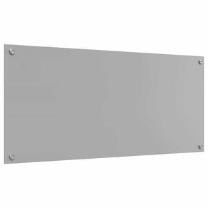 Πλάτη κουζίνας Ανοιχτό γκρι 110 x 50 cm σκληρυμένο γυαλί - Pakobazaar
