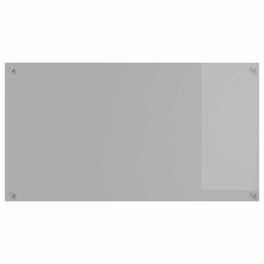 Πίσω Πάνελ Κουζίνας Ανοιχτό γκρι 110 x 60 cm σκληρυμένο γυαλί - Pakobazaar