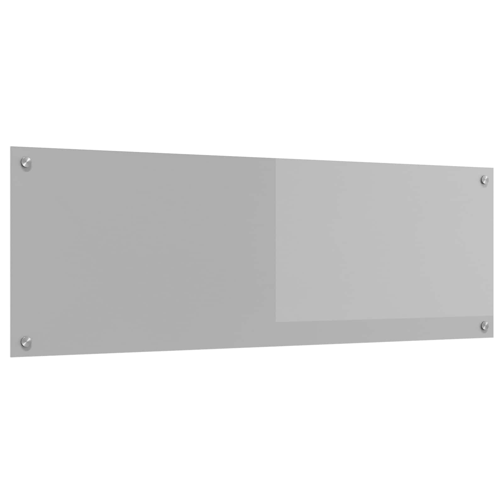 Πλάτη κουζίνας Ανοιχτό γκρι 120 x 40 cm σκληρυμένο γυαλί