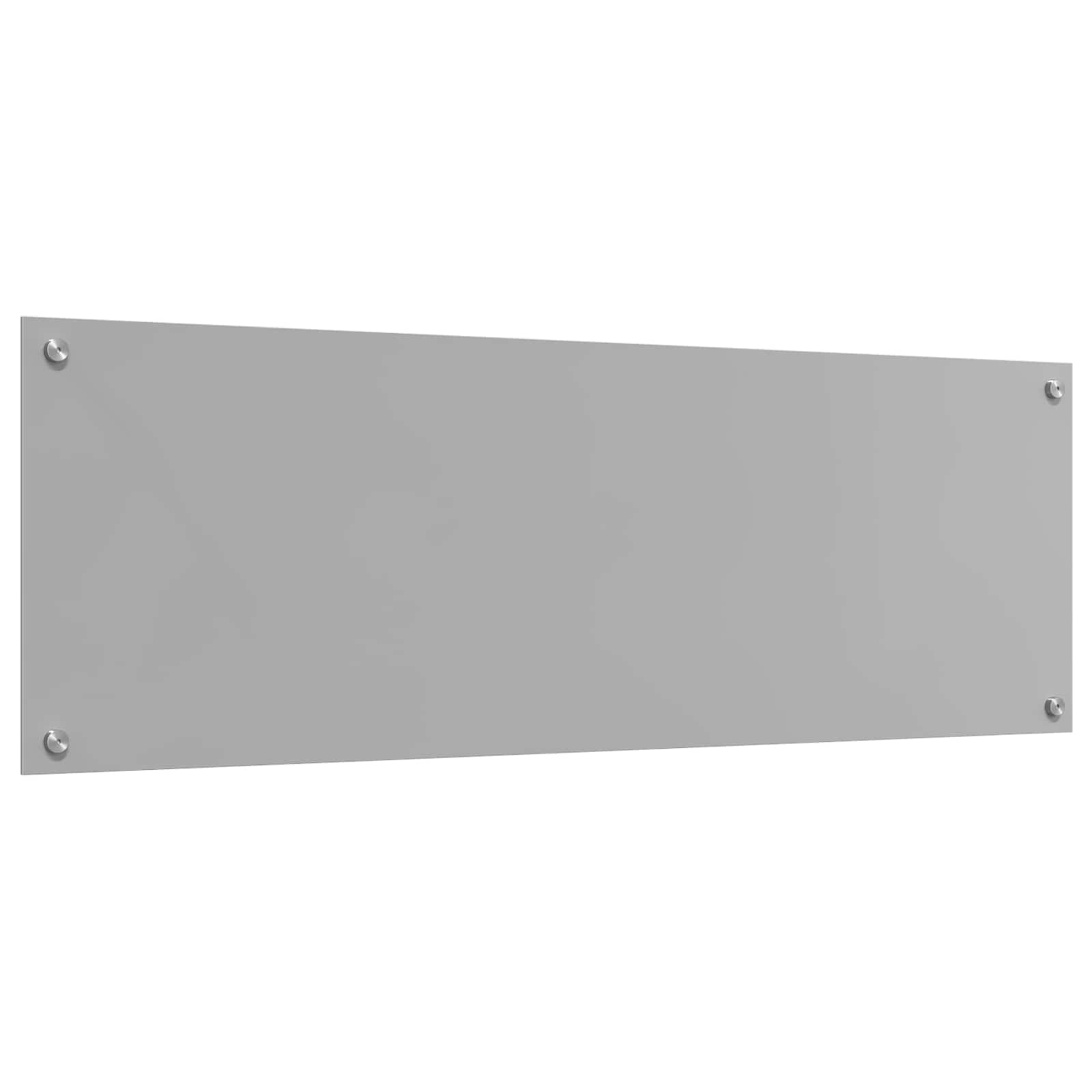 Πλάτη κουζίνας Ανοιχτό γκρι 120 x 40 cm σκληρυμένο γυαλί