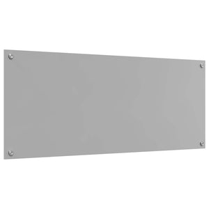 Πλάτη κουζίνας Ανοιχτό γκρι 120 x 50 cm σκληρυμένο γυαλί - Pakobazaar