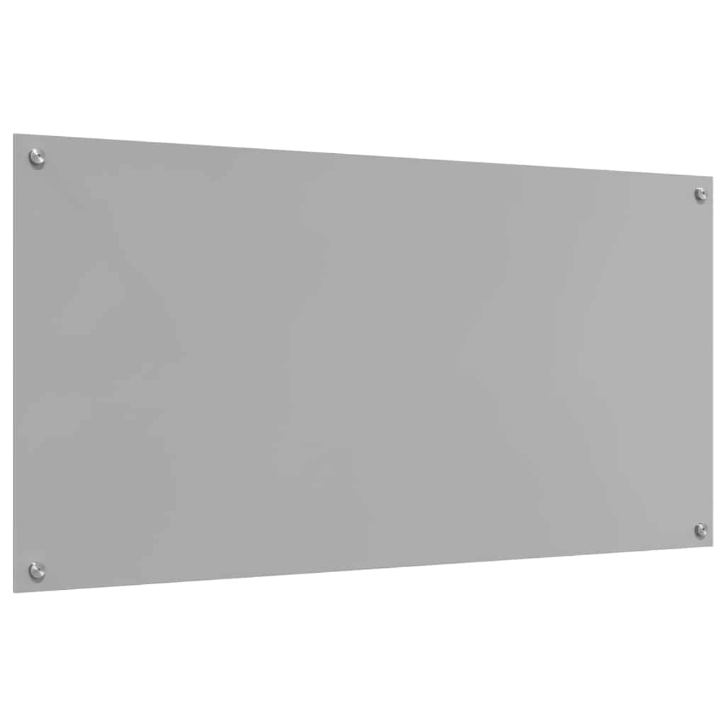 Πλάτη κουζίνας Ανοιχτό γκρι 120 x 60 cm σκληρυμένο γυαλί