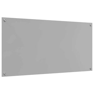 Πλάτη κουζίνας Ανοιχτό γκρι 120 x 60 cm σκληρυμένο γυαλί - Pakobazaar