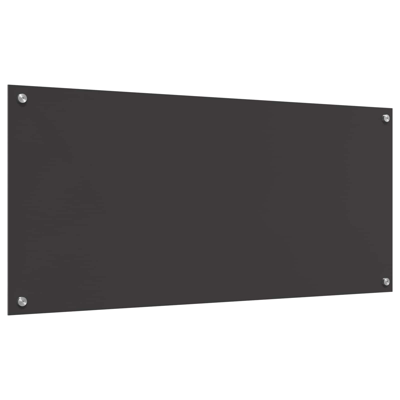 Πίσω Πάνελ Κουζίνας Σκούρο Γκρι 110 x 50 cm σκληρυμένο γυαλί - Pakobazaar