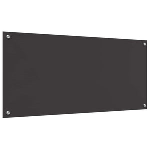 Πίσω Πάνελ Κουζίνας Σκούρο Γκρι 110 x 50 cm σκληρυμένο γυαλί - Pakobazaar