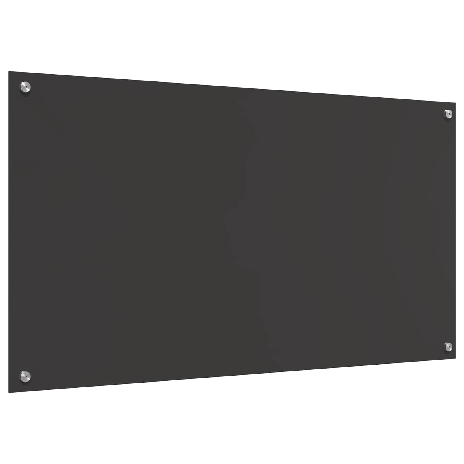 Πίσω Πάνελ Κουζίνας Σκούρο Γκρι 110 x 60 cm σκληρυμένο γυαλί - Pakobazaar