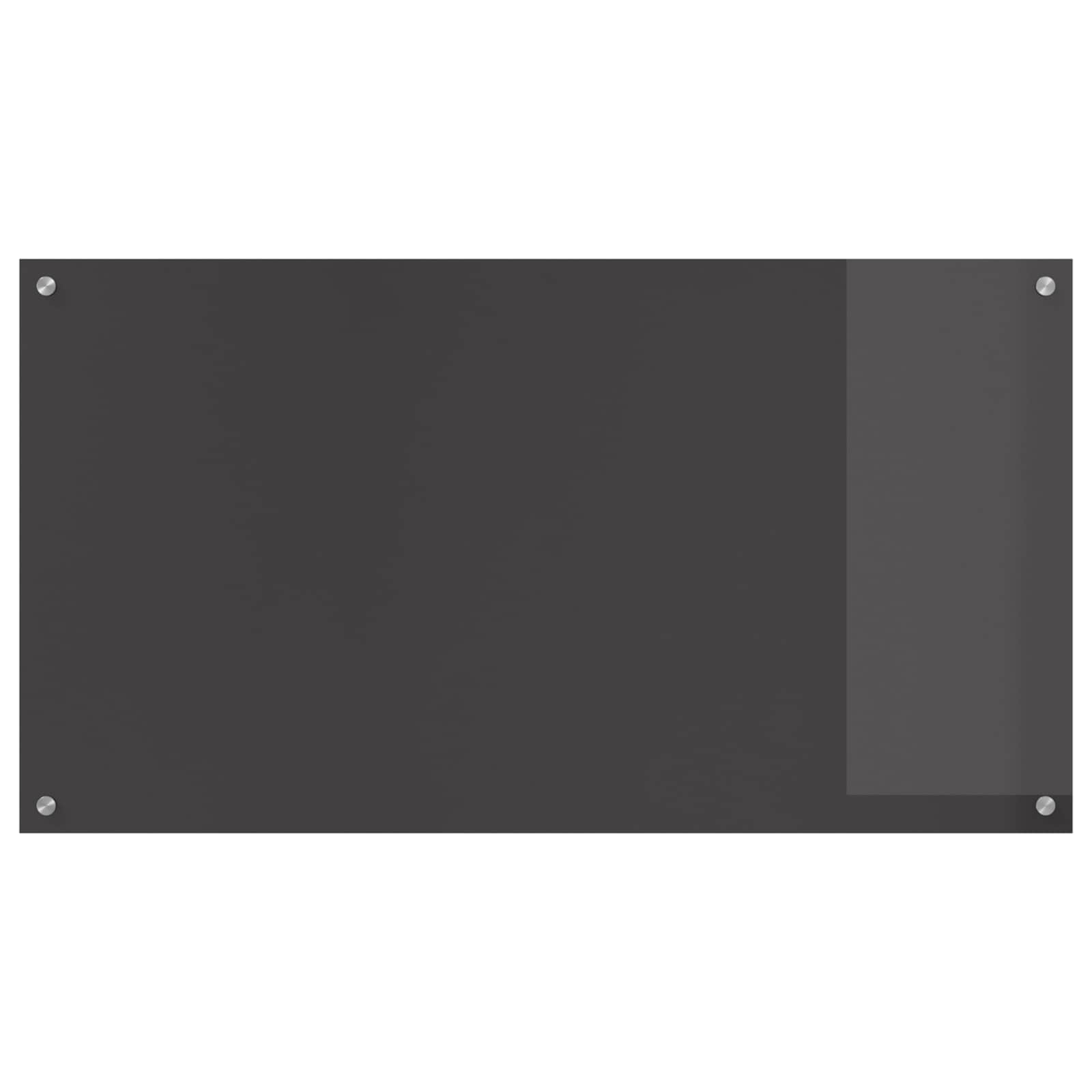 Πίσω Πάνελ Κουζίνας Σκούρο Γκρι 110 x 60 cm σκληρυμένο γυαλί - Pakobazaar