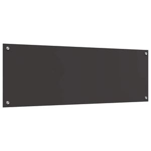 Πλάτη κουζίνας Σκούρο Γκρι 120 x 40 cm σκληρυμένο γυαλί - Pakobazaar