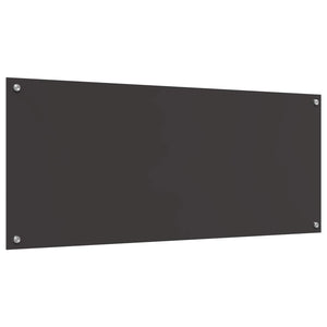 Πλάτη κουζίνας Σκούρο Γκρι 120 x 50 cm σκληρυμένο γυαλί - Pakobazaar