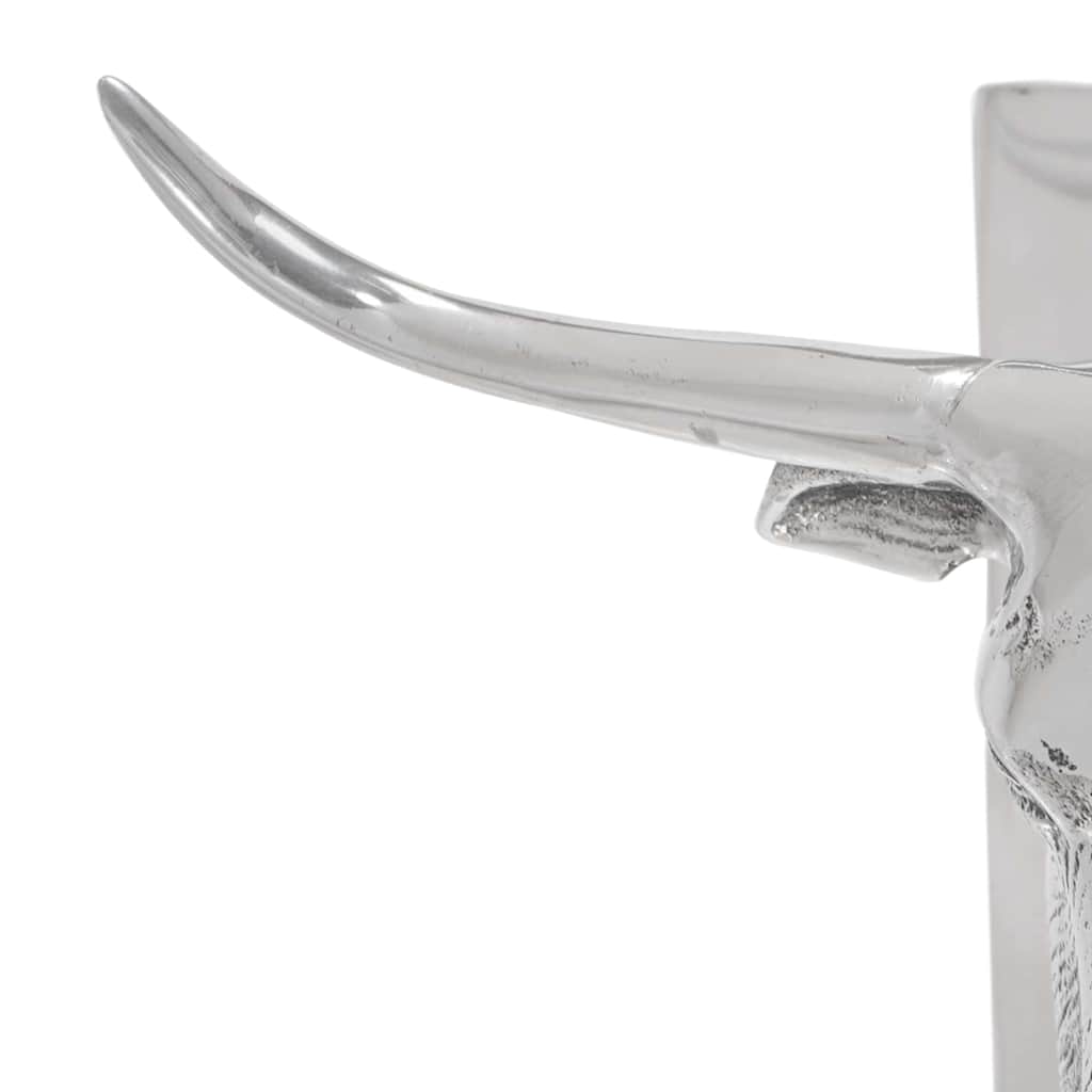 Βιβλιοστάτες 2 pcs Ασημί 21,5 x 15,5 x 20 εκ. Αλουμίνιο