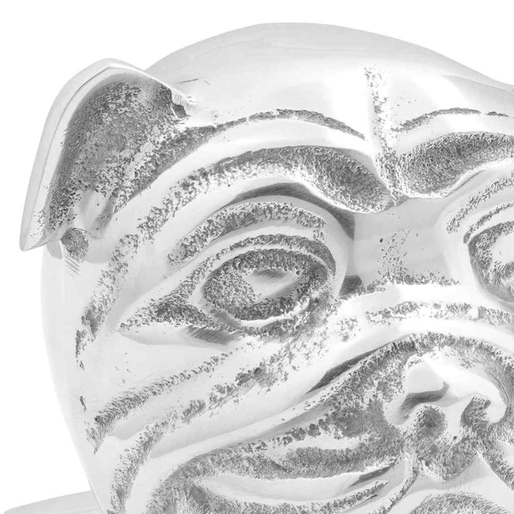 Βιβλιοστάτες 2 pcs Ασημί 8 x 12 x 16,5 εκ. Αλουμίνιο