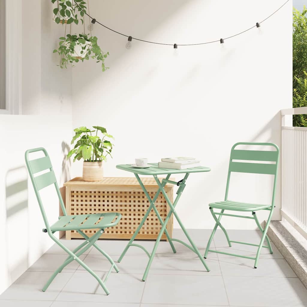 Πτυσσόμενη Καρέκλα Κήπου 2 pcs Απαλό μέint 42 x 52 x 82εκ