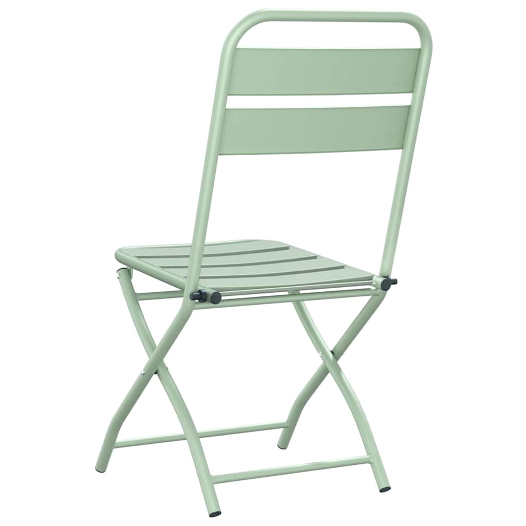 Πτυσσόμενη Καρέκλα Κήπου 2 pcs Απαλό μέint 42 x 52 x 82εκ