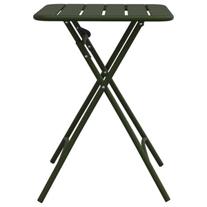 Τραπέζι Bistro Σκούρο Πράσινο 55 x 55 x 72,5 εκ. - Pakobazaar