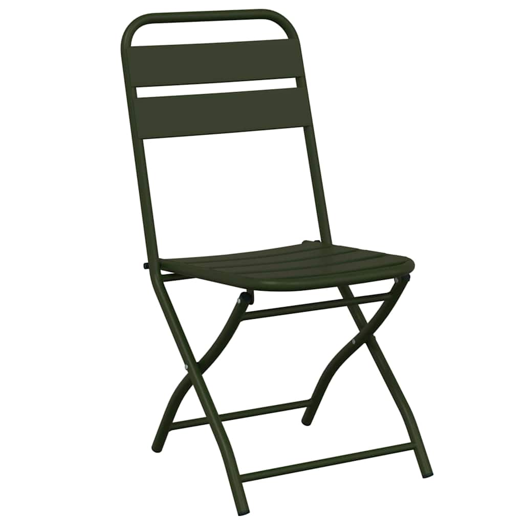 Σετ μπιστρό 3 pcs Πράσινο Ατσάλι