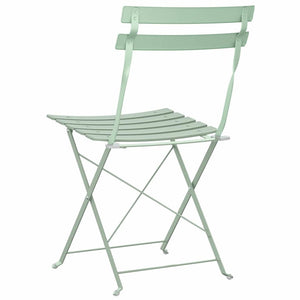 Πτυσσόμενη Καρέκλα Κήπου 2 pcs Απαλό μέint 42 x 46 x 82εκ - Pakobazaar