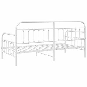 Σκελετός κρεβατιού ημέρας Λευκό 90 x 200 cm - Pakobazaar