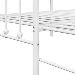Σκελετός κρεβατιού ημέρας Λευκό 75 x 190 cm - Pakobazaar