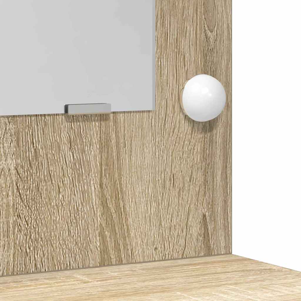 Τραπέζι περιποίησης με συρτάρι Δρύς Sonoma 78,5 x 41 x 135 εκ - Pakobazaar