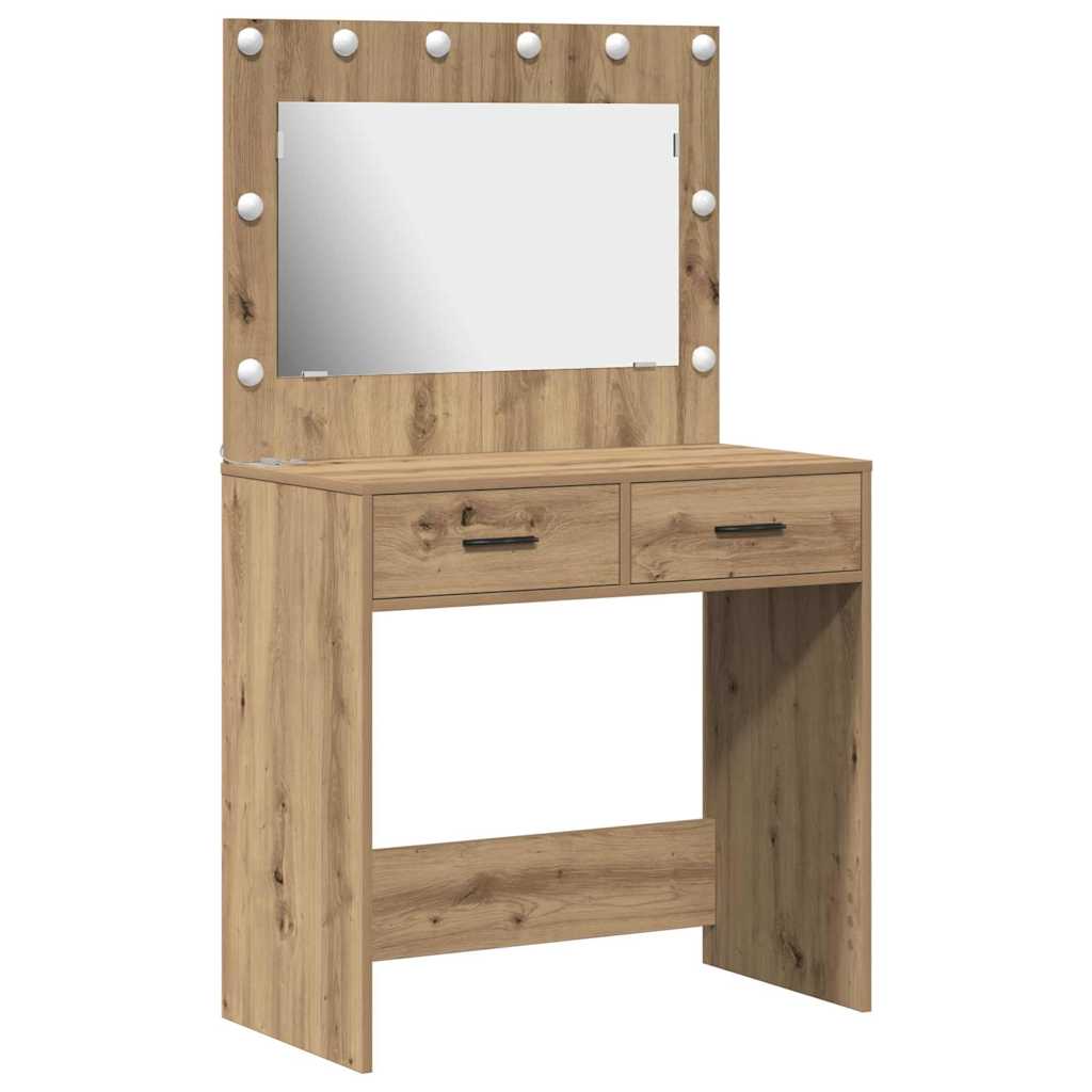 Τραπέζι περιποίησης με συρτάρι Artisan Oak 78,5 x 41 x 135 εκ - Pakobazaar