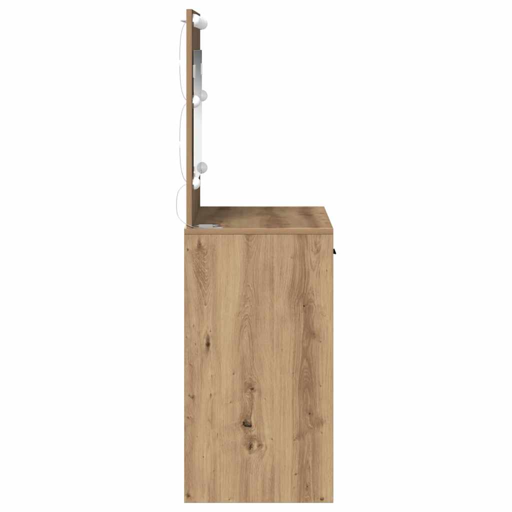 Τραπέζι περιποίησης με συρτάρι Artisan Oak 78,5 x 41 x 135 εκ - Pakobazaar