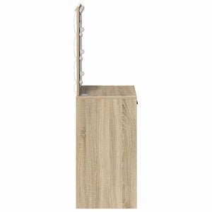 Τραπέζι περιποίησης με συρτάρι Δρύς Sonoma 50 x 41 x 135 εκ - Pakobazaar