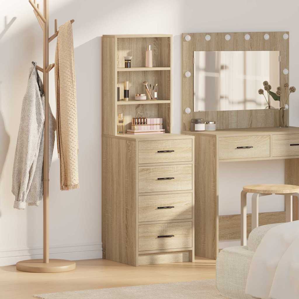 Highboard Sonoma Δρυς 40 x 41 x 135 εκ. Επεξεργασμένο ξύλο
